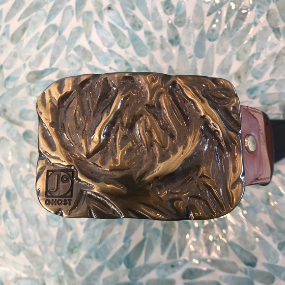 New Jo Ghost Leather Belt - Picture 3 of 7